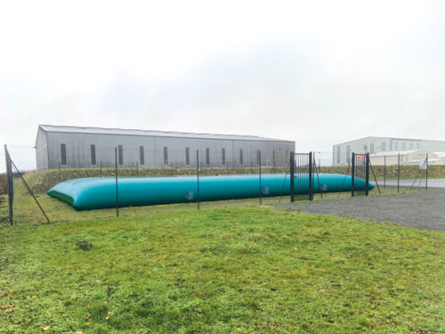 abeko - Réserve incendie en citerne souple avec 3 prises directes et thermokok